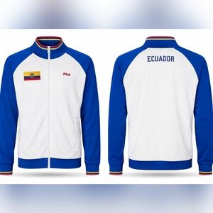FILA Ecuador Athletics Track Jacket 🇪🇨